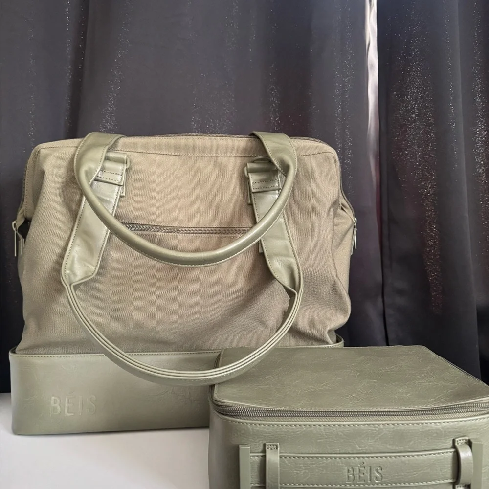 Beis mini weekender and cosmetic case - Picture 6 of 7